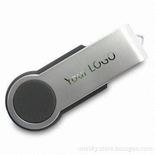 Stylish USB Flash Drive, Suitable for Apple's Mac and PCs with 512MB to 16GB Capacity